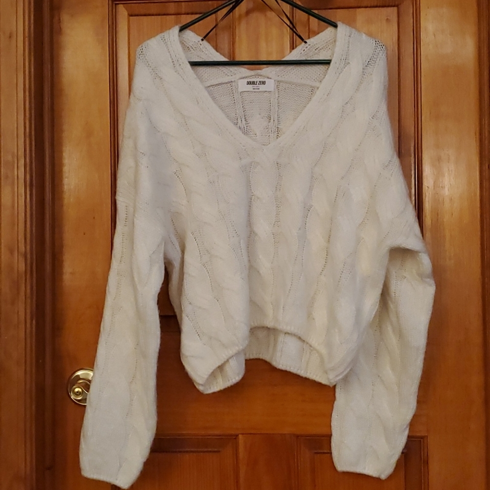 Cropped sweater